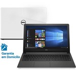 Ficha técnica e caractérísticas do produto Notebook Dell Inspiron I15-5566-A10B Intel Core I3 4GB 1TB Tela LED 15.6" Windows 10 - Branco