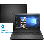 Notebook Dell Inspiron I15-5566-A10P Intel Core I3 4GB 1TB Tela LED 15.6" Windows 10 - Preto