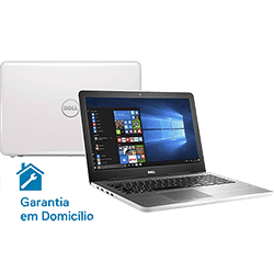 Notebook Dell Inspiron I15-5567-A30B Intel Core I5 8GB (AMD Radeon R7 M445 de 2GB) 1TB Tela LED 15,6" Windows 10 - Branc...