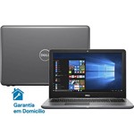 Ficha técnica e caractérísticas do produto Notebook Dell Inspiron I15-5567-A30C Intel Core I5 8GB (AMD Radeon R7 M445 de 2GB) 1TB Tela LED 15,6" Windows 10 - Cinza