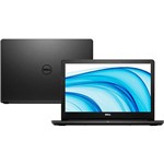 Ficha técnica e caractérísticas do produto Notebook Dell Inspiron I15-3567-D10P Intel Core I3 4GB 1TB Tela LED 15,6" Linux - Preto