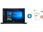 Ficha técnica e caractérísticas do produto Notebook Dell Inspiron I15-3576-A60C Intel Core I5 - 8GB 1TB LED 15,6” + Microsoft Office 365 Personal