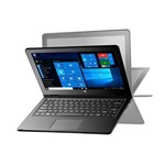 Ficha técnica e caractérísticas do produto Notebook 2 em 1 Multilaser NB258 Intel Quad Tela 11,6 2GB Ram Win 10