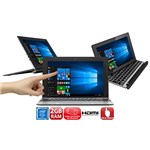 Ficha técnica e caractérísticas do produto Notebook 2 em 1 Positivo Duo ZX3070 Intel Quad Core 2GB 32GB LED 10" - Windows 10