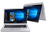 Ficha técnica e caractérísticas do produto Notebook 2 em 1 Samsung Style Intel Core I3 - 7ª Geração 4GB 500GB LED 13.3” Touch Screen