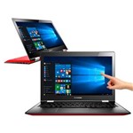 Ficha técnica e caractérísticas do produto Notebook 2 em 1 Touch Lenovo Yoga 500 com Intel® Core I5-5200U, 4GB, 500GB, Leitor de Cartões, HDMI, Wireless, Bluetooth, Webcam, LED 14" e Windows 10