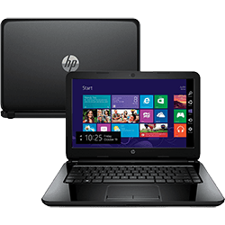 Notebook HP 14-R051BR Intel Core I3 4GB 500GB Tela LED 14" Windows 8.1 - Preto