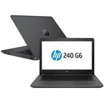 Ficha técnica e caractérísticas do produto Notebook HP 240 G6, Intel Core I5, 8GB, 500GB, Tela 14" e Windows 10 Pro