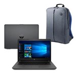 Ficha técnica e caractérísticas do produto Notebook HP Core I5-7200U 8GB 1TB Tela 14” Windows 10 246 G6 + Mochila HP Atlantis para Notebook Até 15.6” K0B39AA