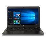 Ficha técnica e caractérísticas do produto Notebook HP Core I7-7500U 8GB 256GB Tela 15.6” Windows 10 ZBook G4
