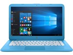 Notebook HP INTEL CELERON N3060 4GB 32 GB EMMC 14'' Polegadas Windows 10 Azul Claro