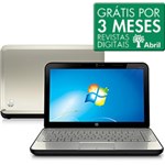 Notebook HP Pavilion G4-2116BR com AMD A6 4GB 500GB LED 14" Windows 7 Home Basic
