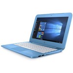 Notebook Hp Stream Intel Celeron 1.6ghz 4gb Ram 32gb Ssd Emmc Windows 10 Tela 11,6” - Azul