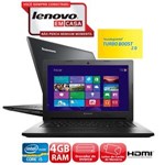 Ficha técnica e caractérísticas do produto Notebook Lenovo G400S com Intel® Core™ I5-3230M, 4GB, 1TB, Gravador de DVD, Leitor de Cartões, HDMI, Wireless, Webcam, LED 14" e Windows 8 - Notebo