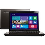 Ficha técnica e caractérísticas do produto Notebook Lenovo G485-80C3000-2BR com AMD Dual Core 2GB 500GB LED 14" Windows 8 Preto