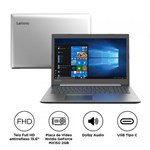 Notebook Lenovo Ideapad 330 I7-8550U 8Gb 1Tb Mx150 Windows 10 15.6' Fhd 81Fe0000br Prata
