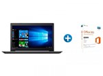 Ficha técnica e caractérísticas do produto Notebook Lenovo Ideapad 320 Intel Core I3 - 4GB 1TB LED 15,6” + Microsoft Office 365 Personal