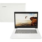 Notebook Lenovo Ideapad 320 Intel® Core I3 4GB 500GB Tela 14'' HD Antireflexo Windows 10 - Branco