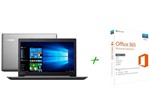 Ficha técnica e caractérísticas do produto Notebook Lenovo Ideapad 320 Intel Core I5 8GB 1 TB - LED 15,6” Windows 10 + Microsoft Office 365