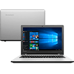Notebook Lenovo Ideapad 300 Intel Core I5 4GB 1TB Tela LED 15,6" Windows 10 - Prata