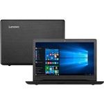 Ficha técnica e caractérísticas do produto Notebook Lenovo Ideapad 110 Intel Celeron Dual Core 4GB 1TB Tela 15,6" Windows 10 - Preto