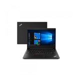 Notebook Lenovo ThinkPad E480 I3-8130U 4GB 500GB Windows 10 Pro 14" HD 20KQ000LBR Preto