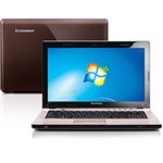 Notebook Lenovo Z470 C/ Intel® Core I5 2ª Geração 2410M 2.3GHz 4GB 500GB DVD-RW Webcam e Saída HDMI LED 14" Windows 7 Pr...