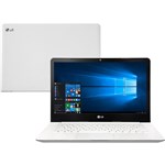 Ficha técnica e caractérísticas do produto Notebook LG 14U360-L.BJ36P1 Intel Celeron Quad Core 4GB 500GB Tela LED 14 W10 - Branco