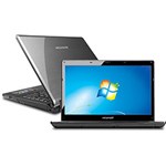 Ficha técnica e caractérísticas do produto Notebook Megaware Kripton com AMD Dual Core 2GB 500GB LED 14'' Windows 7 Starter