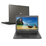 Ficha técnica e caractérísticas do produto Notebook PC MIX Dual Core 4GB 500GB 32GB SSD Tela 14” Linux