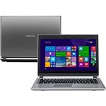 Notebook Touch Positivo Premium S6300 com Intel® Core™ I3-3217U, 4GB, 500GB, Gravador de DVD, Leitor de Cartões, HDMI, Wireless, LED 14" e Windows 8