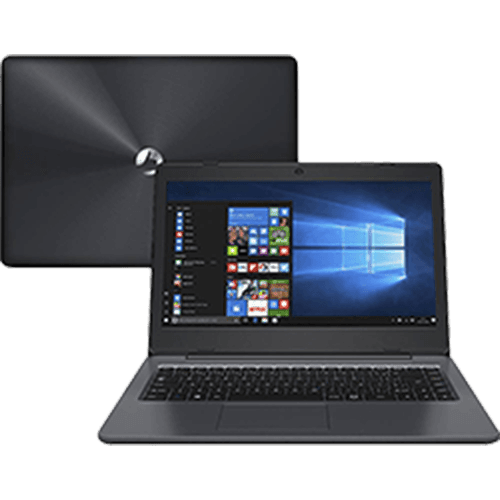 Ficha técnica e caractérísticas do produto Notebook Positivo Stilo One XC3550 Intel Atom 2GB 32GB Tela LCD 14" Windows 10 - Cinza Escuro