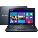 Notebook Samsung ATIV Book 2 com Intel Core I3 4GB 500GB LED 14" Preto Windows 8