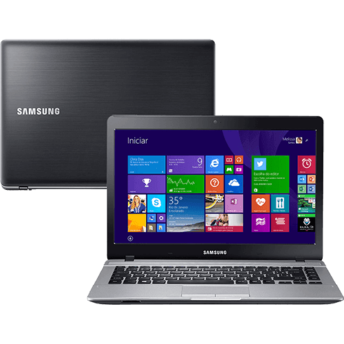 Notebook Samsung ATIV Book 3 Intel Core I3 4GB 1TB Tela LED 14" Windows 8.1 - Preto