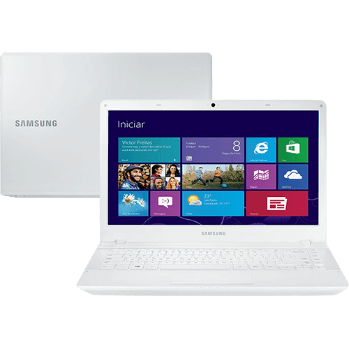 Ficha técnica e caractérísticas do produto Notebook Samsung ATIV Book 2 Intel Dual Core 4GB 500GB Tela LED 14" Windows 8 - Branco