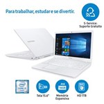 Ficha técnica e caractérísticas do produto Notebook Samsung Core I3-6006U 4GB 1TB Tela Full HD 15.6” Windows 10 Essentials E34 NP300E5L-KF2BR