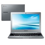 Ficha técnica e caractérísticas do produto Notebook Samsung Dual Core 2GB 16GB EMMC Tela 11.6” Chrome OS Chromebook 500C12-AD1