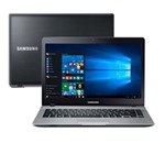 Ficha técnica e caractérísticas do produto Notebook Samsung Essentials E32 370E4K-KW3 com Intel® Core™ I3-5005U, 4GB, 1TB, Gravador de DVD, Leitor de Cartões, HDMI, Webcam, LED 14" e Windows 10