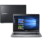 Notebook Samsung Essentials E31 Intel Core 5 I3 4GB 1TB Tela LED HD 14" Windows 10 - Preto