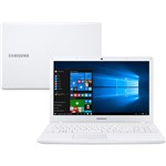 Ficha técnica e caractérísticas do produto Notebook Samsung Essentials E21 Intel Dual Core 4GB 500GB LED FULL HD 15,6" Windows 10 - Branco