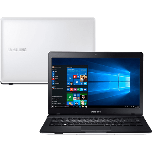 Ficha técnica e caractérísticas do produto Notebook Samsung Essentials Intel Core I3 4GB 1TB Tela LED HD 14" Windows 10 - Branco