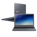 Ficha técnica e caractérísticas do produto Notebook Samsung Essentials E20, Celeron, 15.6", 4GB, 500GB, Windows 10 - Cinza