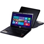 Notebook Semp Toshiba com AMD Dual Core 4GB 500GB LED 14" Windows 8