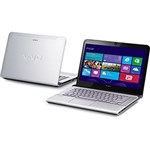 Ficha técnica e caractérísticas do produto Notebook Sony VAIO Colors Touch SVE14A27CBS com Intel Core I5 6GB 750GB LED 14" Touchscreen Windows 8