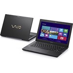 Ficha técnica e caractérísticas do produto Notebook Sony VAIO SVS13A25PBS com Intel Core I7 6GB 750GB LED 13" Windows 8