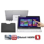 Ficha técnica e caractérísticas do produto Notebook Touch LG SlidePad H160-G.BU51P1 com Intel® Atom™ Z2760, 2GB, 64GB, Leitor de Cartões, HDMI, Wireless, Bluetooth, LED 11.6” e Windows 8