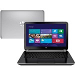Ficha técnica e caractérísticas do produto Notebook Ultrafino HP Pavilion 14-N040BR Intel Core I5 8GB 1TB Tela LED 14" Windows 8 - Prata