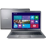 Ficha técnica e caractérísticas do produto Notebook Ultrafino Samsung 535U3C-AD1 com AMD A4 Dual Core 2GB 500GB LED 14'' Windows 8