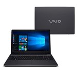 Ficha técnica e caractérísticas do produto Notebook VAIO Core I3-7100U 4GB 1TB Intel Optane 16GB Tela 15.6” Windows 10 Fit 15S VJF155F11X-B7211B