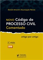 Ficha técnica e caractérísticas do produto Novo Código de Processo Civil Comentado Artigo por Artigo (2018) - Juspodivm